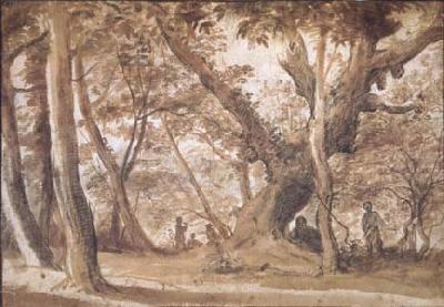 Claude Lorrain Wooded View (mk17) china oil painting image